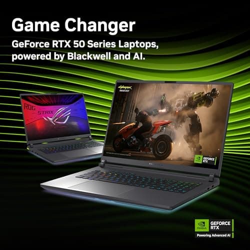 ASUS ROG Strix G18 (2025) Gaming Laptop, 18” ROG Nebula 16:10 2.5K 240Hz/3ms, NVIDIA® GeForce RTX™ 5070, Intel® Core™ Ultra 9 275HX, 32GB DDR5-5600, 2TB PCIe Gen 4 SSD, Wi-Fi 7, Windows 11 Pro 3