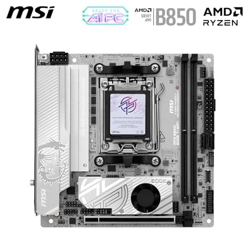 MSI B850I Edge Ti WiFi AMD B850 Socket Am5 Mini Itx, W129159787 (Socket Am5 Mini Itx) 2