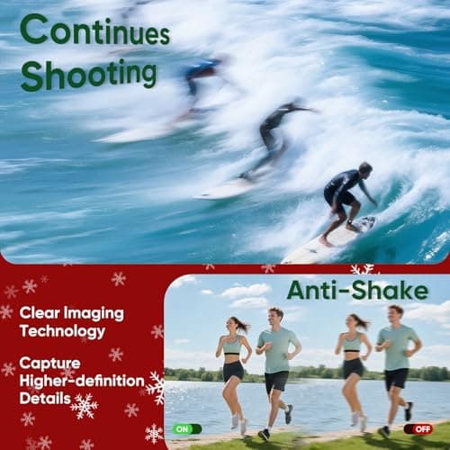 4K Digital Camera for Photography- 50MP Autofocus Vlogging Camera with 2.8" 180°Flip Screen, 18X Digital Zoom- Compact Point and Shoot Camera with 32GB TF for YouTube, Travel, Beginners, White 2