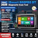 OBD2 Scanner Topology Mapping, VIDENT iSmart 800PRO BT Wireless Bidirectional Scan Tool with ECU C0ding, 40+ Resets, 3-Year Update, All System Automotive Diagnostic Scanner for Car & EV, CAN FD/DoIP 2