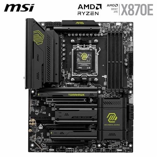 Sparepart: MSI Motherboard AMD X870E Socket Am5 ATX, W129019597 (Am5 ATX) 2
