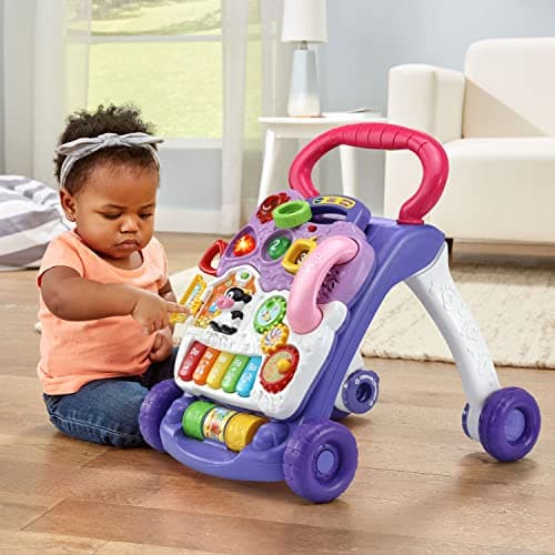 VTech Sit-to-Stand Learning Walker (Frustration Free Packaging), Lavender 5