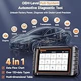 FOXWELL NT809BT Bidirectional Scan Tool, OBD2 Scanner Diagnostic Tool with 30 Maintenances, All System Code Reader for Cars and Trucks, Wireless Automotive Diagnostic Tools, FCA Support, 3-Year Update 2