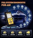 OBDMATE OBD2 Scanner for Jaguar/Land/Rover, OM501 All Systems Diagnostic Tool with 15+ Resets (Oil/ETC/EPB/ABS/SAS/BAT Register...), Full OBDII Functions Read&Erase Fault Codes, Free Software Update 2