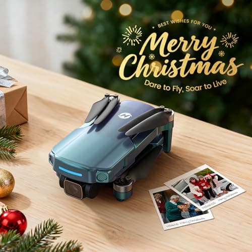 Holy Stone HS360S GPS Drones With 4K UHD Camera For Adults,FAA,249g Quadcopter Drone,10000 Feet Video Transmission,Auto Return,Follow Me, Brushless Motor,Beginner Mode, Special Gradient Color Edition 2