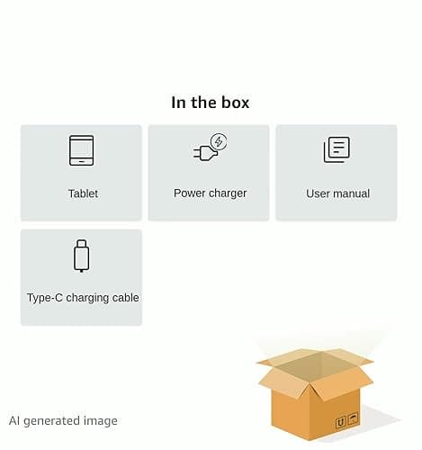 ApoloMedia 11" Tablet, 2025 Android 16 with Octa-core Processor, 8GB RAM+128GB ROM(1TB Expandtion), 7000mAh Battery, HD IPS Large tableta,WiFi 6&BT5.0, Support GMS (Case not Included) 5