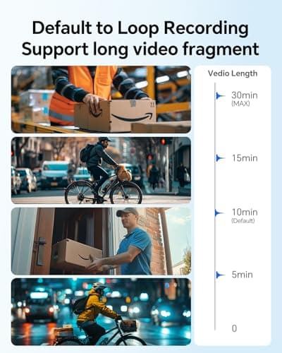 BOBLOV KJ23Pro 2K Body Camera, 128GB Body Worn Camera with Night Vision, 4000mAh Battery for 15 Hours Continuous Recording, with Car Suction for Dashcams, Law Enforcement, Security, Outdoor Work 4