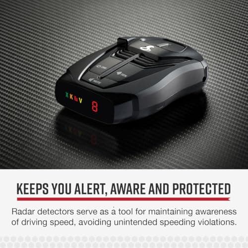 Cobra RAD 380 Laser Radar Detector – Long Range Detection, LaserEye Front and Rear Detection, IVT Filtering, Adjustable Sensitivity, Digital Signal Processing, Black 2