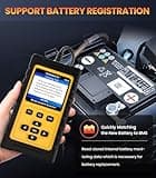 OBDMATE OBD2 Scanner for Jaguar/Land/Rover, OM501 All Systems Diagnostic Tool with 15+ Resets (Oil/ETC/EPB/ABS/SAS/BAT Register...), Full OBDII Functions Read&Erase Fault Codes, Free Software Update 4