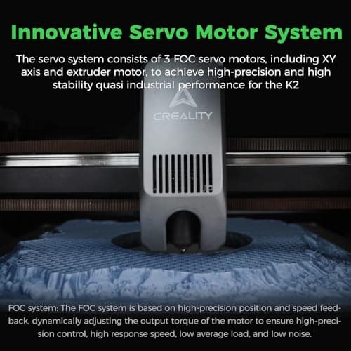 Creality K2 Combo (A) 3D Printers, Multicolor 3D Printer Machine with CFS, Dual Camera, 600mm/s Printing Speed, Next-Gen Direct Drive Extruder, 260 * 260 * 260mm Printing Volume 3