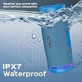 TREBLAB HD77 - Portable Bluetooth Speaker - Powerful 360° Sound, 30W Audio with Impactful Bass, 20H Battery, IPX6 Waterproof, Shockproof, TWS Stereo, Speaker Bluetooth Wireless for Outdoor, Beach Pool 4