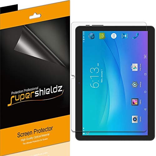Supershieldz (3 Pack) Designed for Onn 10.1 inch Tablet and Onn Tablet Pro 10.1 inch (Model 100003562) Screen Protector, High Definition Clear Shield (PET)