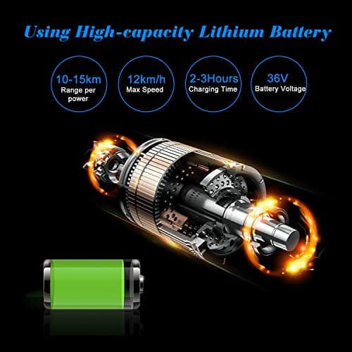 Flying-ANT Hoverboards UL Certified 6.5 Smart Scooter Two-Wheel self Balancing Electric Scooter Light Free Bag and Charger Included 4
