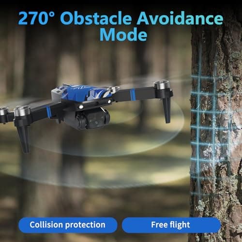 TTROARDS Drone with 4k Camera for Adults, Drone with LCD Screen 2.8 Inch, 32G SD Card, Professional Brushless Motor 270° Obstacle Avoidance, Foldable Remote Control Mini Quadcopter for Beginners 5