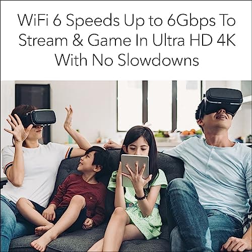 NETGEAR Nighthawk Cable Modem and WiFi 6 Router Combo (CAX80) - Compatible with All Major Cable Providers incl. Xfinity, Spectrum, Cox - Cable Plans up to 6Gbps - AX6000 WiFi 6 Speed - DOCSIS 3.1 3