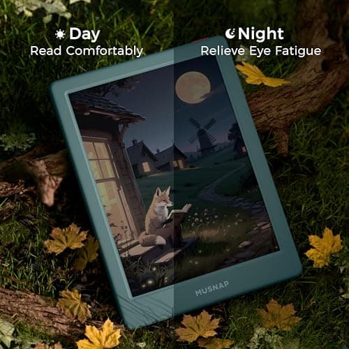 Musnap Neo C 64GB+4GB Colour eBook Reader Supports 3rd-Party apps, 6” E Ink ePaper eReader Digital Paper, with Color Display, Long Battery Life for Reading 5