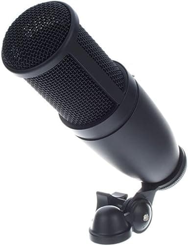 AKG Pro Audio P120 - Affordable 2/3-Inch Diaphragm Condenser Microphone for Clear Vocals & Instruments. Studio Recording or Live. XLR Connector. Black 4