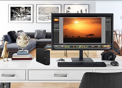 Seagate Expansion 24TB External Hard Drive HDD - USB 3.0, with Rescue Data Recovery Services (STKP24000400) 5