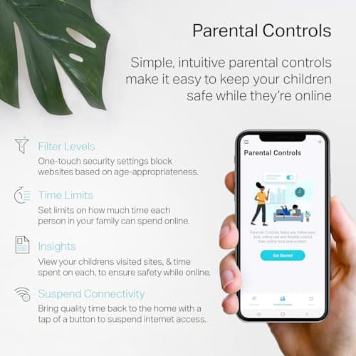 TP-Link Deco S4 Whole Home Mesh WiFi System - Up to 3,800 Sq.ft. Coverage, AC1900 WiFi Router and Extender Replacement, Parental Controls, Deco S4(2-Pack) 5