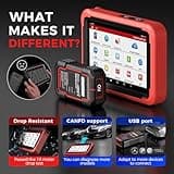 LAUNCH X431 PROS V 5.0, Bidirectional Scan Tool PROS V+ 5.0 Elite with 2025 Newly Released DBSCar VII Connector,38+ Reset for All Cars,ECU Online Coding,CANFD,FCA AutoAuth,VAG Guide,2 Yrs F-Ree Update 2