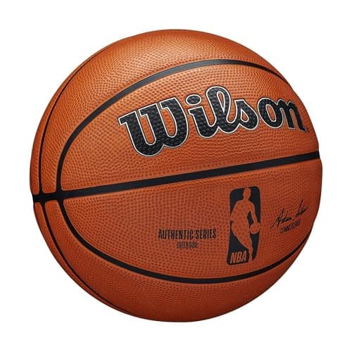 WILSON NBA Authentic Series Basketball - Outdoor, Size 5 - 27.5" 2