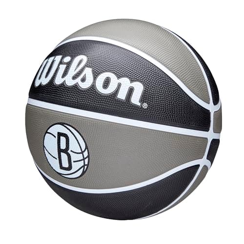 Wilson NBA Team Tribute Basketball - Size 7-29.5", Brooklyn Nets 2