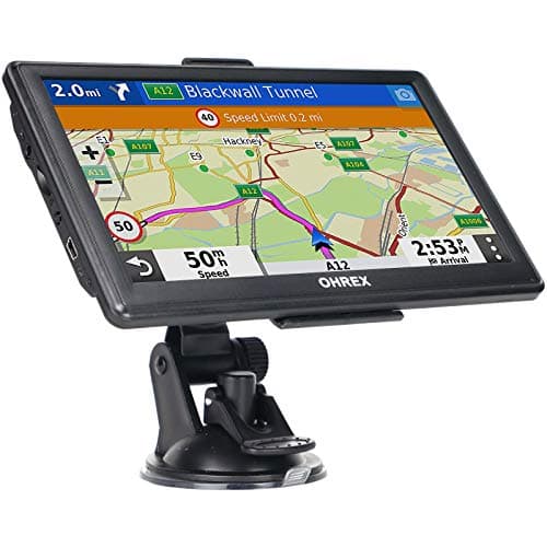 OHREX N700 GPS Navigator for Car Truck RV 2025,Truck GPS Commercial Drivers,Trucker GPS for semi Truck,Free Lifetime Maps Updates,7 inch Touchscreen,Custom Truck Routing,Driver Alerts