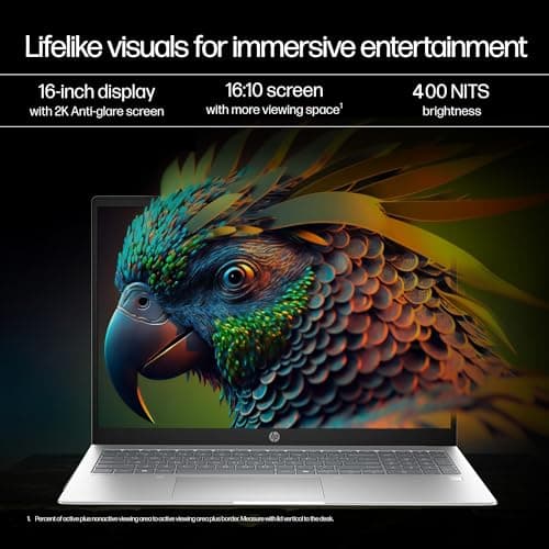 HP EliteBook 6 G1i 16" FHD+ Copilot AI Business Laptop Computer, Intel 12-Core Ultra 7 255U, 32GB DDR5 RAM, 1TB PCIe SSD, WiFi 6E, BT 5.3, 5MP Webcam, Backlit KB, Fingerprint Reader, Windows 11 Pro 4