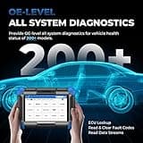 TOPDON Phoenix Lite 2 Bidirectional Scan Tool, OBD2 Scanner, Function as AD900BT AD900 Lite, ECU Coding, Wireless Automotive Diagnostic Scanner, 34+ Reset Services, FCA AutoAuth, 2 Years Free Update 3