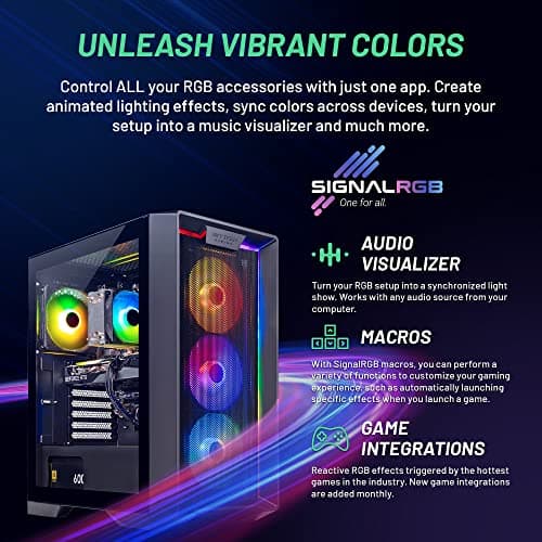 Skytech Nebula Gaming PC Desktop, Ryzen 5 5600 3.5 Ghz (4.4GHz Turbo Boost), NVIDIA RTX 3050 6GB GDDR6, 1TB SSD, 16GB DDR4 RAM 3200, 650W Gold PSU, Wi-Fi, Win 11 Home 5