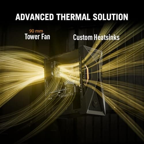 ASUS TUF T500 (2025) Gaming Desktop PC, Intel® Core™ i5-13420H Processor, NVIDIA® GeForce RTX™ 3050, 512GB M.2 NVMe™ PCIe® 4 SSD, 16GB DDR5 RAM, Windows 11 Pro, T500MV-DS553 4