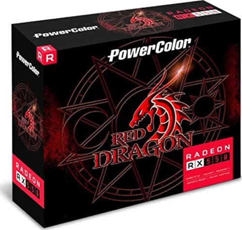 PowerColor AMD Radeon 550 2GB GDDR5 Graphics Card