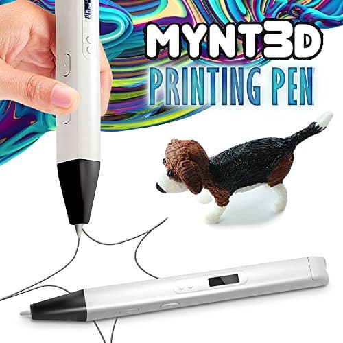 MYNT3D Professional Printing 3D Pen with OLED Display 3