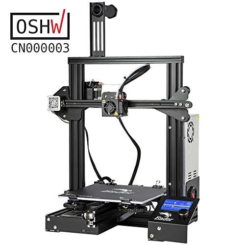 Official Creality Ender 3 3D Printer Fully Open Source with Resume Printing Function DIY Printers Build Volulme 8.66x8.66x9.84 inch 2