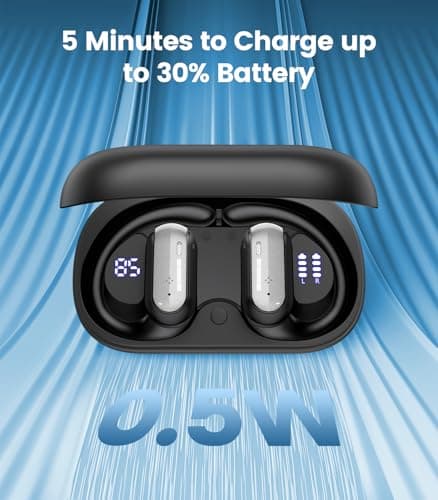 AI Translation Earbuds Real Time 164 Languages Translator Ear Buds Audifonos Traductores Inglés Español 4-in-1 Wireless Headphones Bluetooth Earphones for Travel Business Meeting Learning Black 4