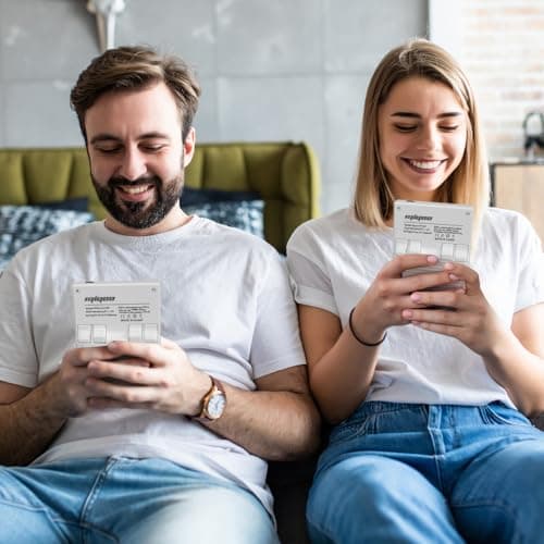 Gift for Men Women, Miyoo Mini Plus with Portable Case Retro Emulator Handheld Game Console with WiFi & RTC, Christmas Stocking Stuffers for Men, Mens Gifts for Dad,Husband, 3000+Classes Game, Gray 2