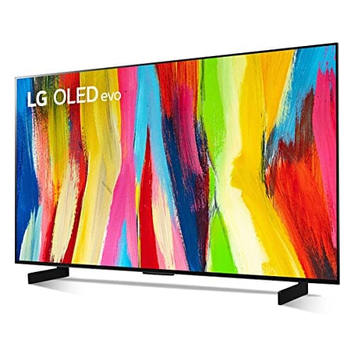 LG C2 Series 42-Inch Class OLED evo Smart TV OLED42C2PUA, 2022 - AI-Powered 4K TV, Alexa Built-in 5