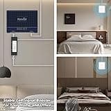 Cell Phone Booster for Home & Muti-Room, Up to 7000Sq. Ft,Cell Phone Signal Booster for Rural Area with 2 Indoor Panel Antennas,Boosts 5G 4G LTE for All U.S. Carriers, FCC Approved 4
