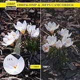 Video Camera, Full HD 1080P 30MP Camcorder, Vlogging Camera for YouTube with Infrared Night Vision, 18X Digital Zoom 3.0“ LCD Screen Digital Camera, Video Recorder with Remote Control and Battery 5