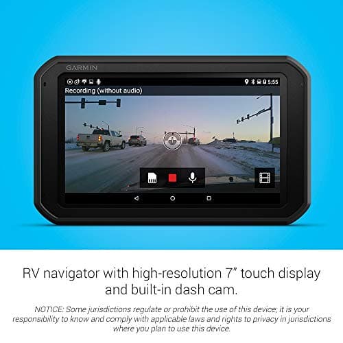 Garmin RV 785 & Traffic, Advanced GPS Navigator for RVs with Built-in Dash Cam, High-res 7" Touch Display, Voice-Activated Navigation 3