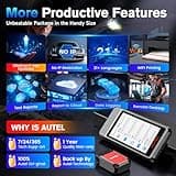 Autel MaxiDIAG MD906 PRO OBD2 Scanner, 2025 MD906PRO Full Systems Car Diagnostic Tool, CAN FD, Bluetooth Lite of MaxiCOM MK808S MK808 MX808S, 11 Reset Services, Lifetime Free Update, FCA Autoauth 5