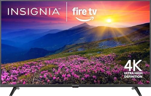 INSIGNIA 43" Class F50 Series LED 4K UHD Smart Fire TV, Voice Remote with Alexa, Stream Live TV Without Cable