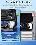 FYOUNG 3 in 1 Accessories Bundle for Playstation Portal, Carrying Case & Hard PC Clear Cover Skins Set with Screen Protector, Protective Shell Portable Travel Handbag for PS5 Portal Remote Player 4