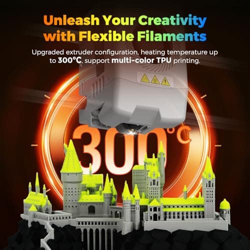 FLASHFORGE AD5X Multi-Material 3D Printer 4-Color Printing, 600mm/s Speed 1-Click Print with DIY IFS Creations, Full-Auto Calibration & Filament Backup, AD5X- Multi-Color Productivity Booster 4