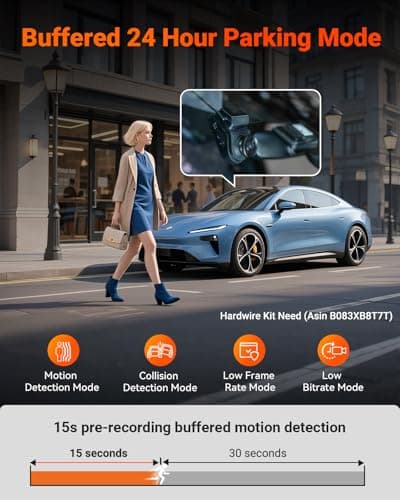 Vantrue S1 Pro AI Dash Cam Front and Rear, Dual 1440P Dash Camera w/2.7K, STARVIS 2, HDR Night Vision, 5G WiFi, 60FPS, GPS, Voice Control,24/7 Parking Mode, Support 512GB Max 5