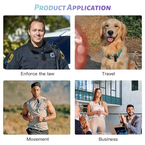 Mini Body Cameras With Audio And Video Recording, POV Camera with 64G Card Body Worn Cam ,Wearable Patrol Video Recording Camcorder With Night Version ,Camcorder for Security Work Records Traveling 2