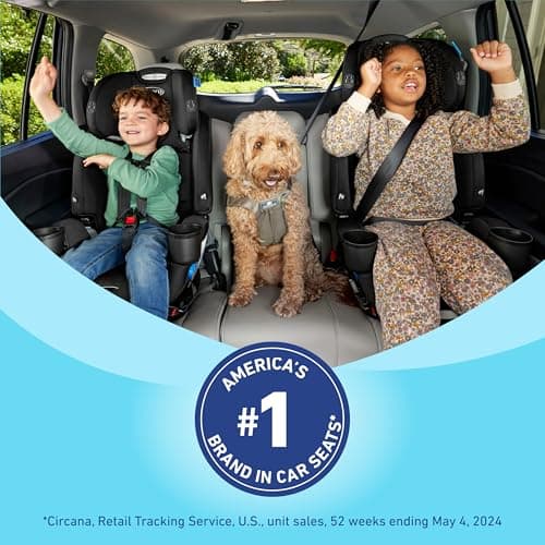 Graco Tranzitions 3-in-1 Harness Booster Car Seat, Forward Facing Car Seat, Highback, to Backless Booster, Cinder 2