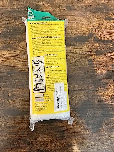 Dust Control Vent Filters - Pack of 24 Air Vent Filters (4" x 10") 4