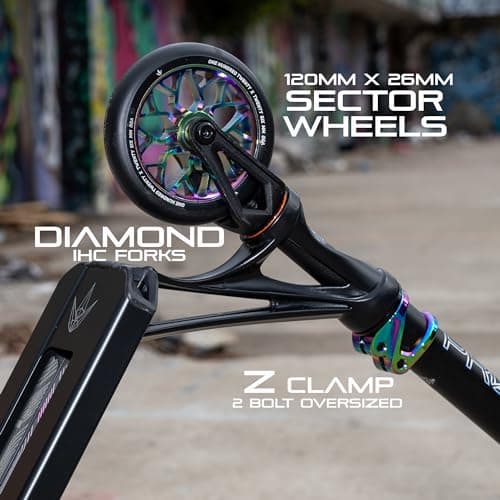 Envy Scooters Prodigy X Complete Scooter - Black Oil Slick 3