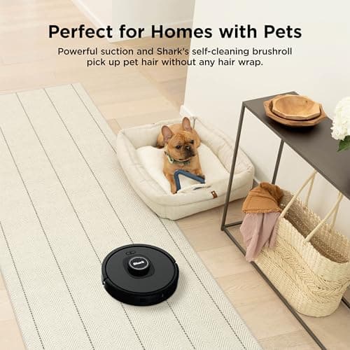 Shark AV2501S AI Ultra Robot Vacuum, with Matrix Clean, Home Mapping, 30-Day Capacity HEPA Bagless Self Empty Base, Perfect for Pet Hair, Wifi, Dark Grey 4